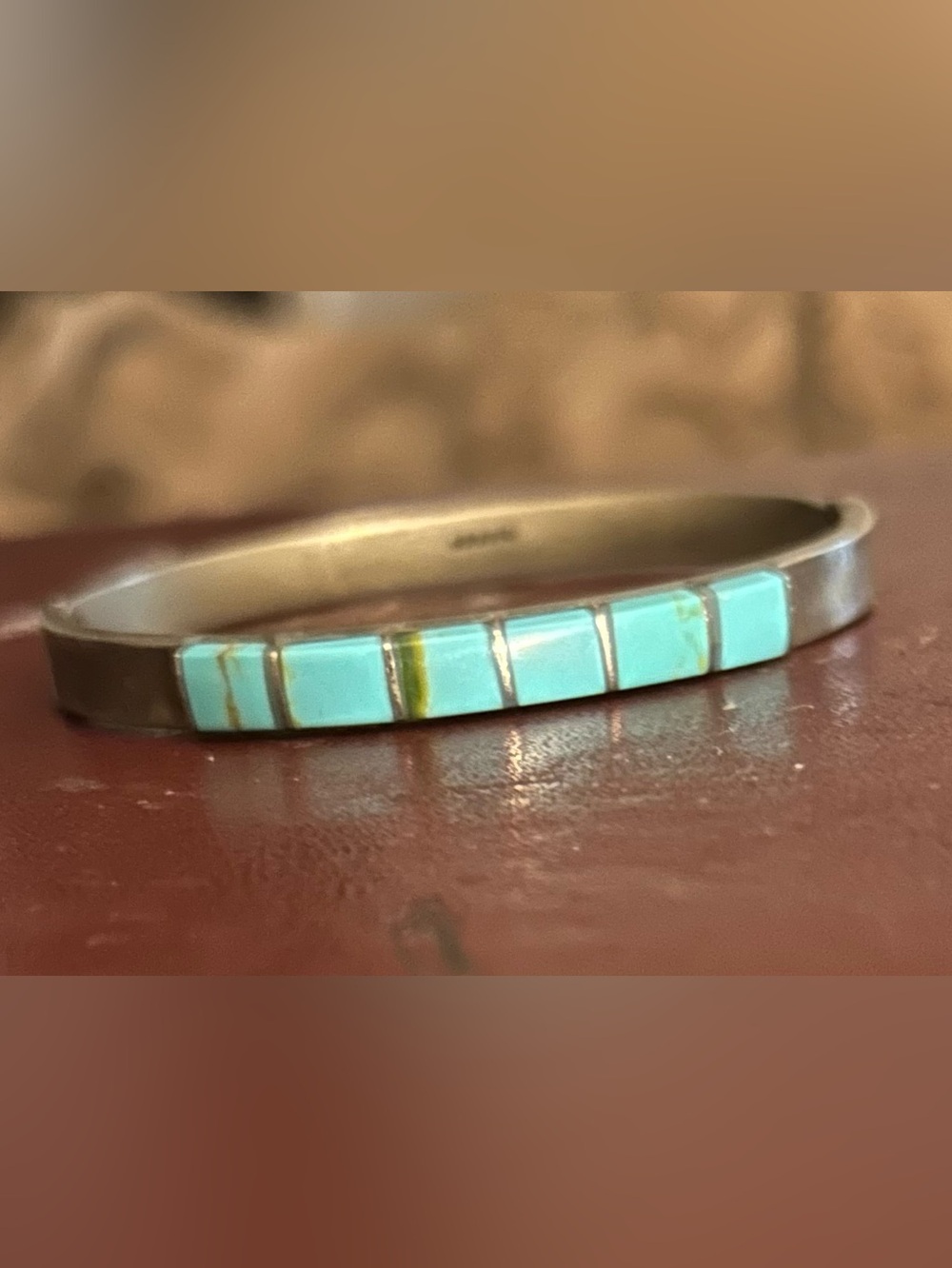 Sterling silver latch bracelet